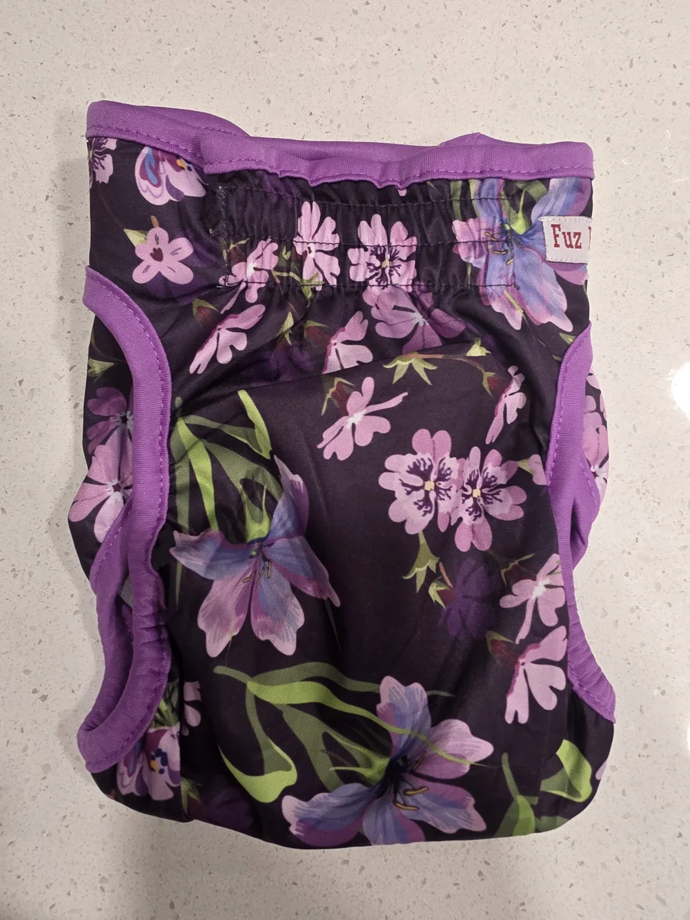 NWOT Floral Reusable Female Dog Diapers - Set of 5